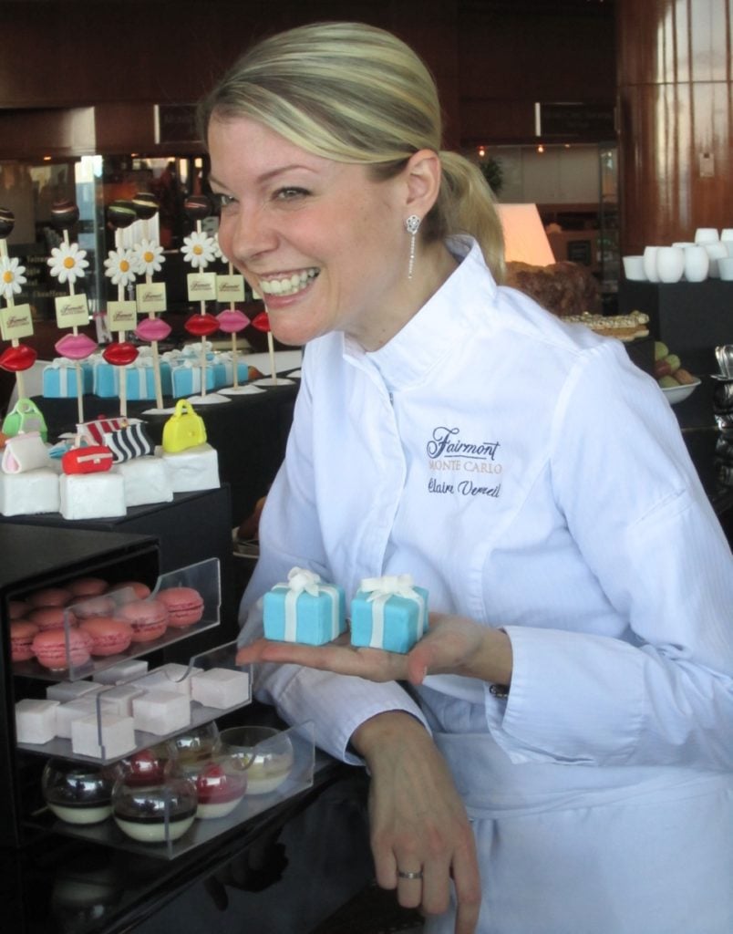 Pastry Chef Claire Verneil in Monte Carlo