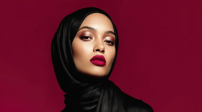 The Five Red Lipsticks That Define Modern Glamour luxury portrait of an elegant woman wearing black satin with red lipsticks. Photo vecteezy-medium