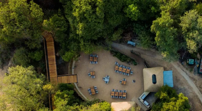 Thornybush Game Reserve On Point Thornybush Game Lodge Aerial