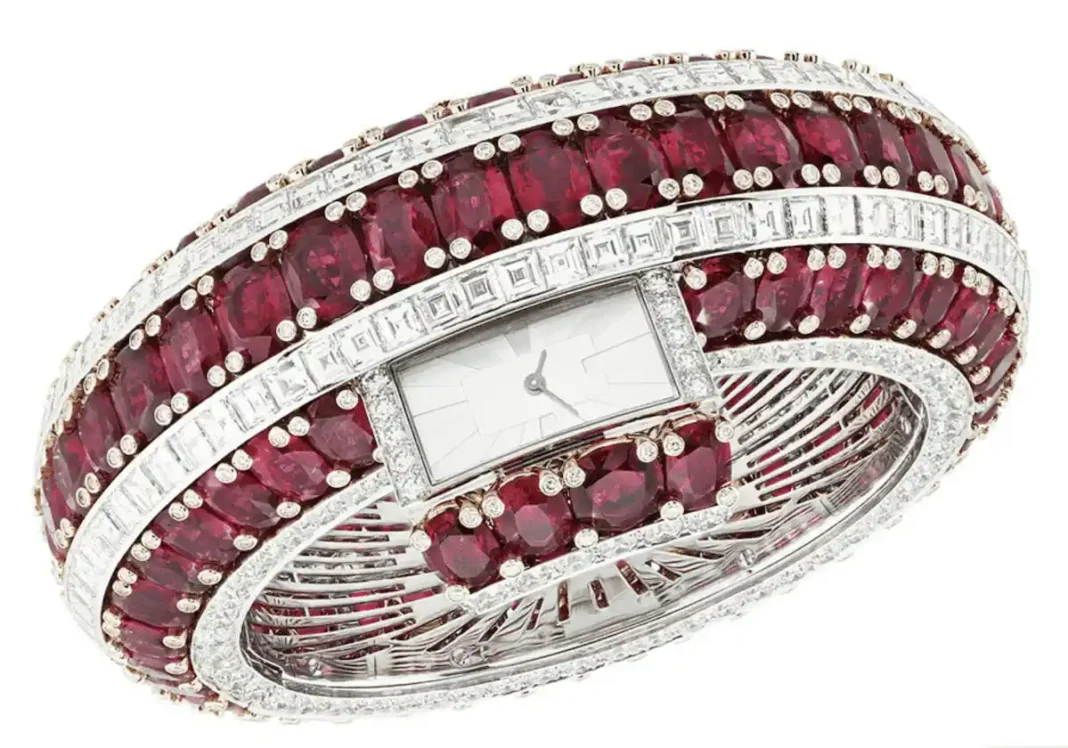 Van Cleef and Arpels Rubis Secret watch bracelet