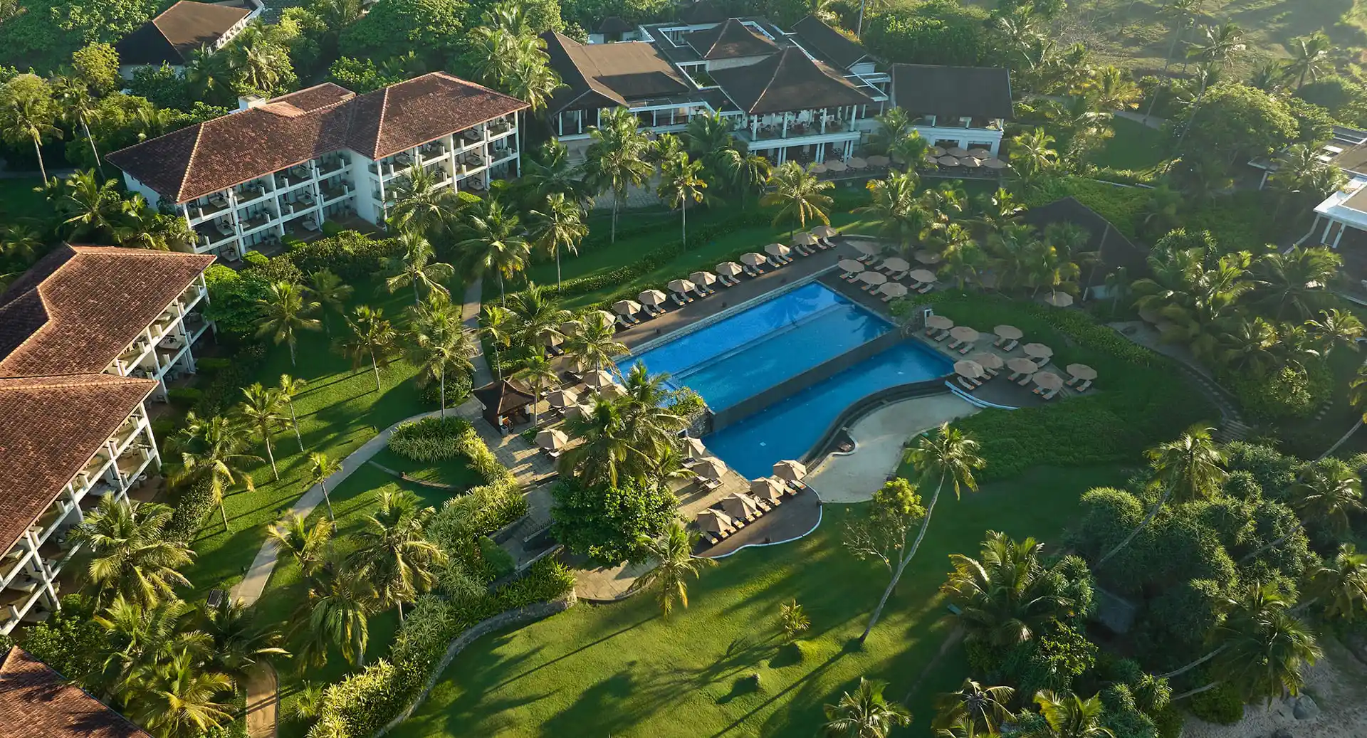 Anantara Peace Haven Tangalle Resort aerial view Anantara Peace Haven Tangalle Resort aerial view