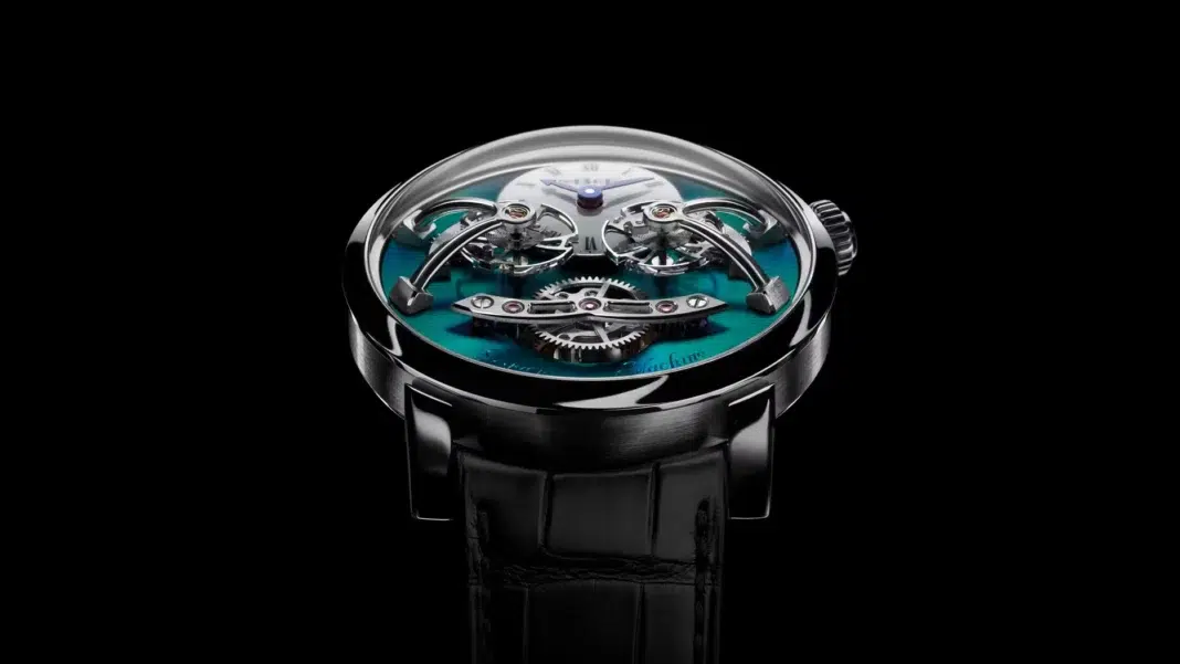 MB&F Legacy Machine LM2 Titanium timepiece