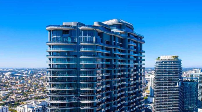 Exclusive Penthouse Collection at Downtown Miami’s Brickell Flatiron Condominium Brickell Flatiron is a new 64-story luxury condo tower ideally located in the heart of the Brickell Financial District in Miami, just steps from Mary Brickell Village and Brickell City Centre. Brickell Flatiron, inspired by the Flatiron Building in New York City, was developed by acclaimed developer Ugo Colombo, Founder of the CMC Group, and was designed by Revuelta Architecture International with common areas creatively designed by renowned artist Julian Schnabel.