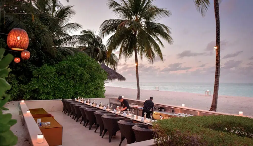 Conrad-Maldives-Rangali-Island_Koko-Grill_Dusk Conrad-Maldives-Rangali-Island_Koko-Grill_Dusk