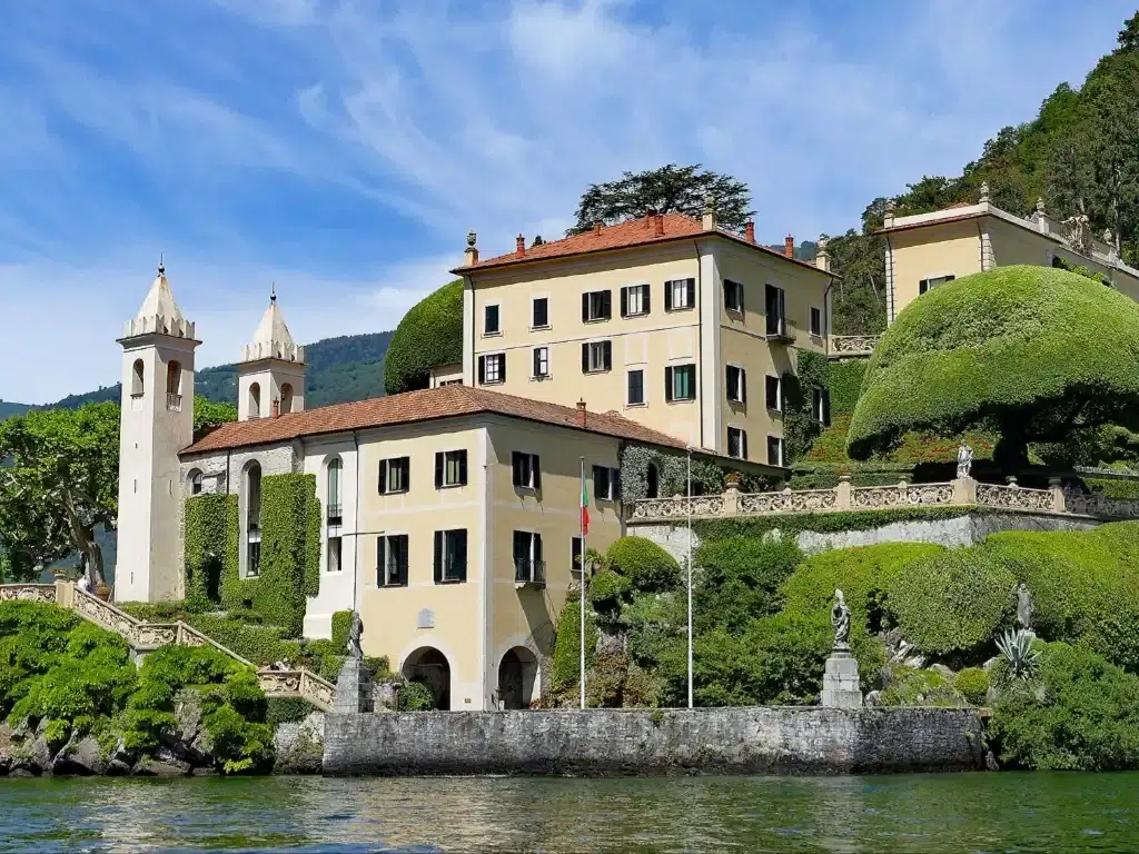 Villa de Balbianello in Como Villa Balbianello Lake Como Italy. Photo courtesy of Villa Balbianello