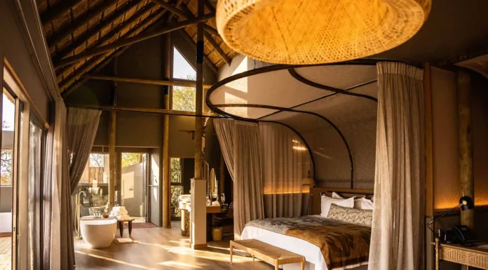 Victoria Falls Island Lodge, Zimbabwe, Africa Victoria Falls Island Lodge bedroom