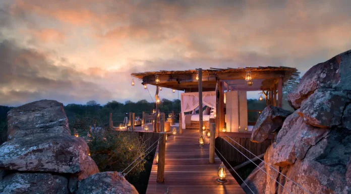 Lions Sands Tinga Lodge, Kruger National Park, South Africa Tree House Lion Sands The Sabi Sand