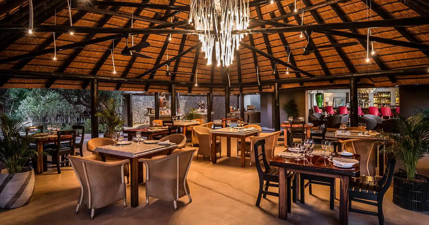 Restaurant Sabi Sabi Bush Lodge Sabie Game Reserve