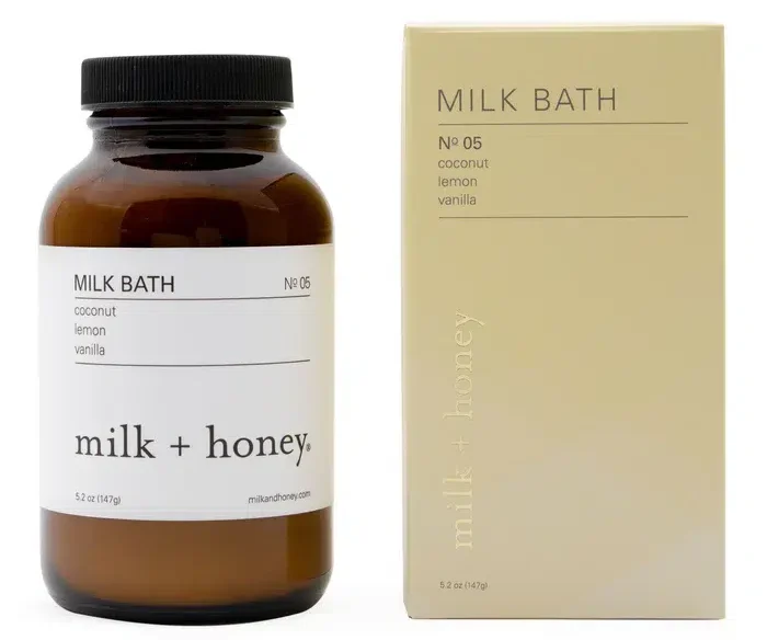 Milk & honey beauty treatment from Cleopatra milk-bath-no-05-milk-bath-lemon-vanilla
