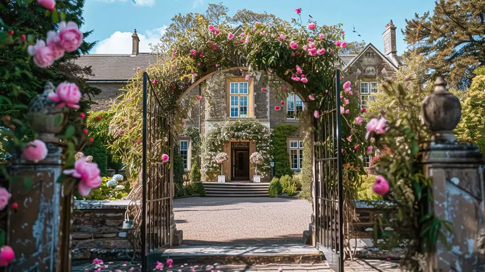 wedding-decorated venue-with-peonies-floral-decor-for the bride to be wedding-decorated venue-with-peonies-floral-decor-for the bride to be