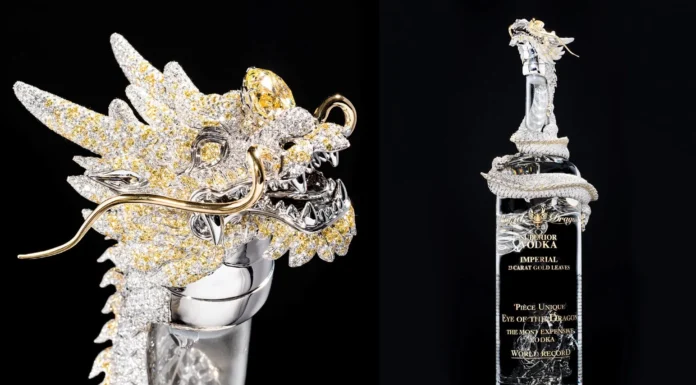 Top 8 of The World’s Most Expensive Luxury Spirits Eye of the Dragon Vodka