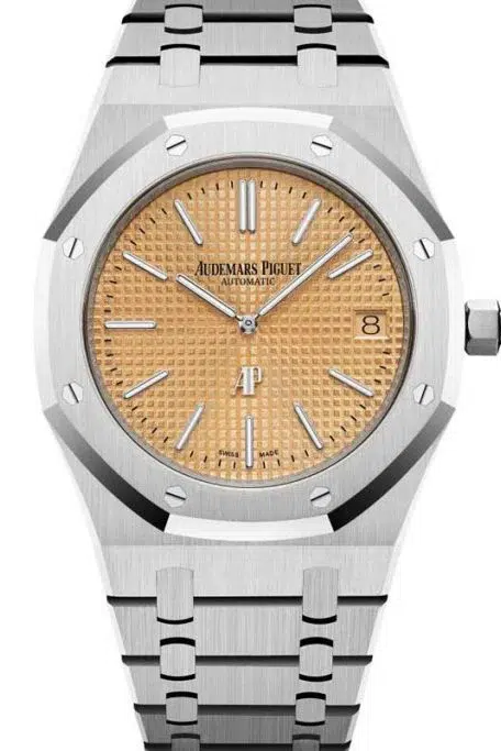 Audemars Piguet, Royal Oak “Jumbo” Extra-thin. Courtesy of Audemars Audemars Piguet, Royal Oak “Jumbo” Extra-thin. Courtesy of Audemars