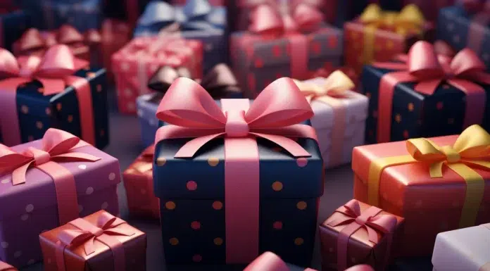 Best Gift Ideas for the New Year Many beautiful gift ideas for the New Year. Photo by Mykhailo Polenok via vecteezy