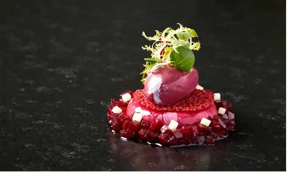 Kempinski Hotel Berchtesgaden Dish at Kempinski Hotel Berchtesgaden PUR restaurant