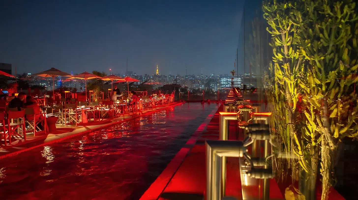 São Paulo – Skye Bar, Hotel Unique. Photo courtesy of Hotel Unique