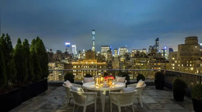 Inside The Mark Hotel’s $75,000/night Penthouse Suite The Mark Hotel's Penthouse outside area