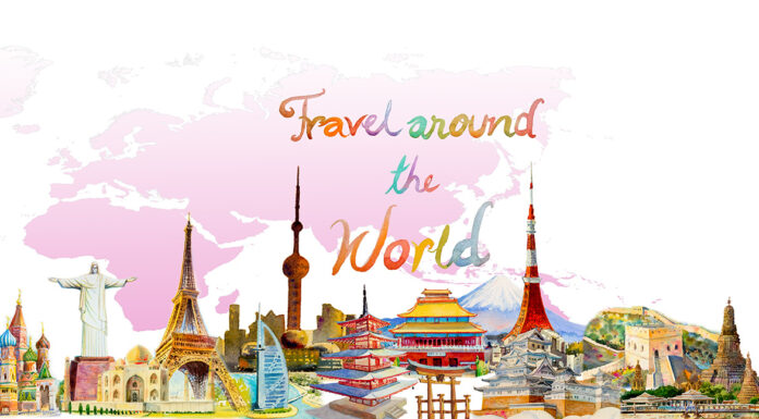 How to Quit Your Job & Travel The World World travel and sights. Famous landmarks of the world.