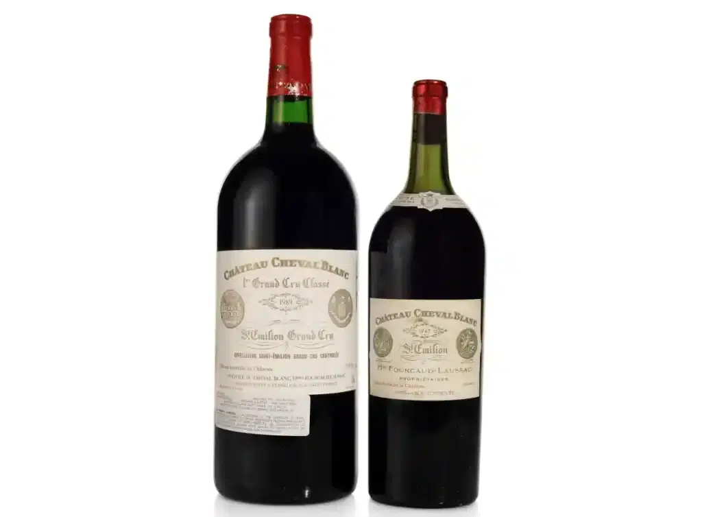 Cheval Blanc 1947 is one of the most expensive wines in the world Cheval Blanc 1947 - $304,000 @ Sotheby's