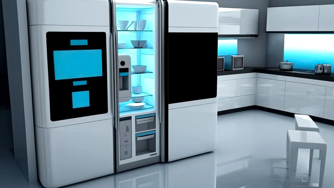 Kitchen with Smart Appliances at home. Vecteezy-medium Kitchen with Smart Appliances at home. Vecteezy-medium