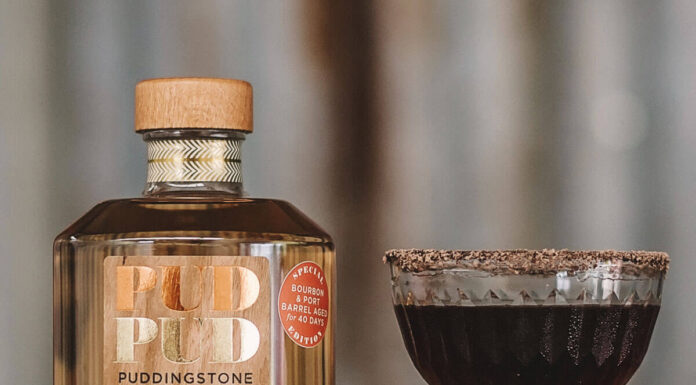 Christmas Pudding Gin: Britain’s Festive Spirit PUD-PUD-Cask-Christmas-Gin. Courtesy of Pudding Stone Distillery
