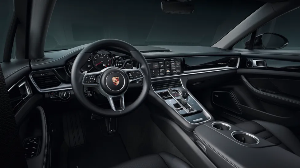 Porsche Panamera 10th years edition Porsche Panamera inside view