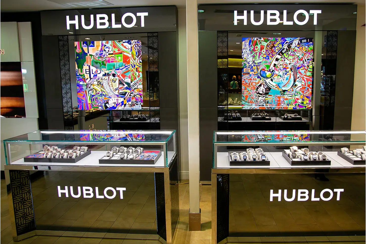 New Hublot Shop in Shop at Little Switzerland Bay Street Little Switzerland Hublot Classic