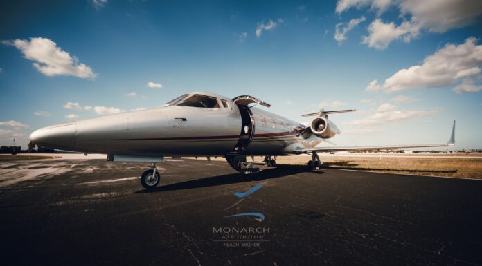 Tailgate at 40,000 Feet with a Private Jet Provider Monarch Air Group Monarch Air Group. Photo courtesy of the brand