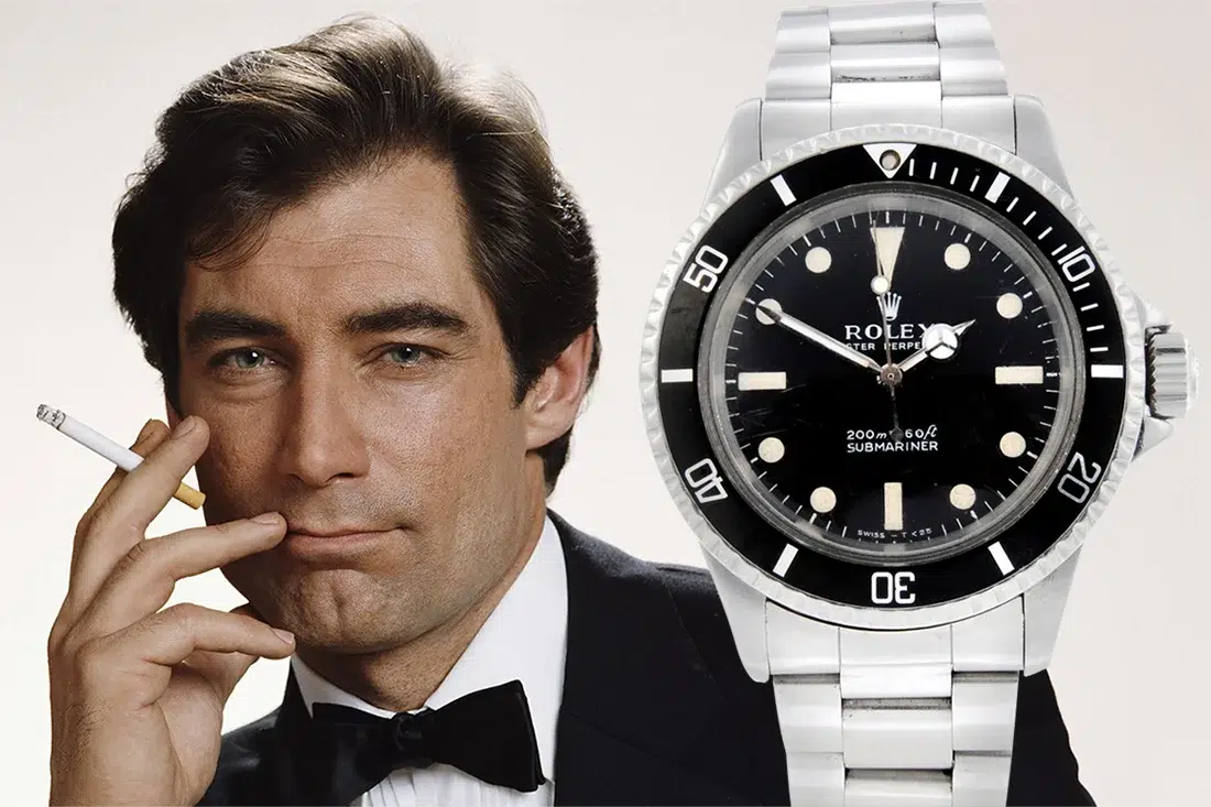 Timothy Dalton James Bond wear TAG Heuer. Source oracletime