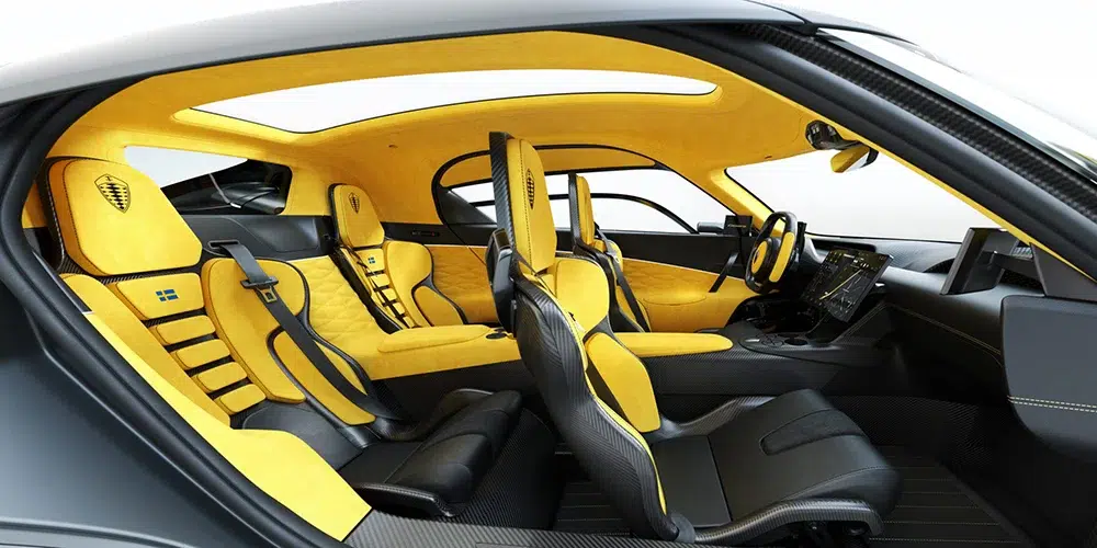 The new Koenigsegg Gemera: The World's First, Four-Seater Mega-GT koenigsegg gemera interior