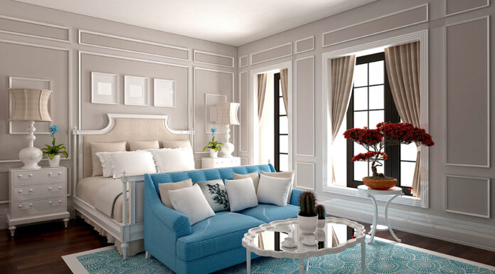 4 Simple Design Tips for a Cozy and Stylish Bedroom Cozy and designing bedrooms. Photo by adobe stock image