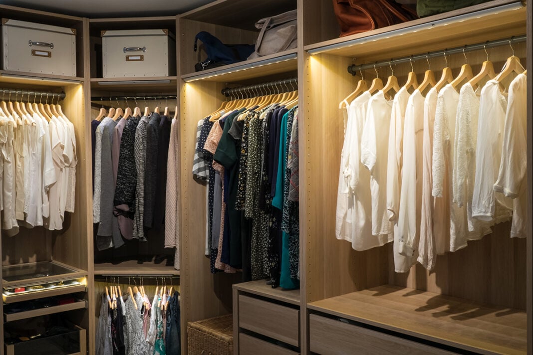 Luxury walk in closet / dressing room