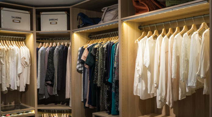 Tips to Create the Tidiest Home Ever Luxury walk in closet / dressing room