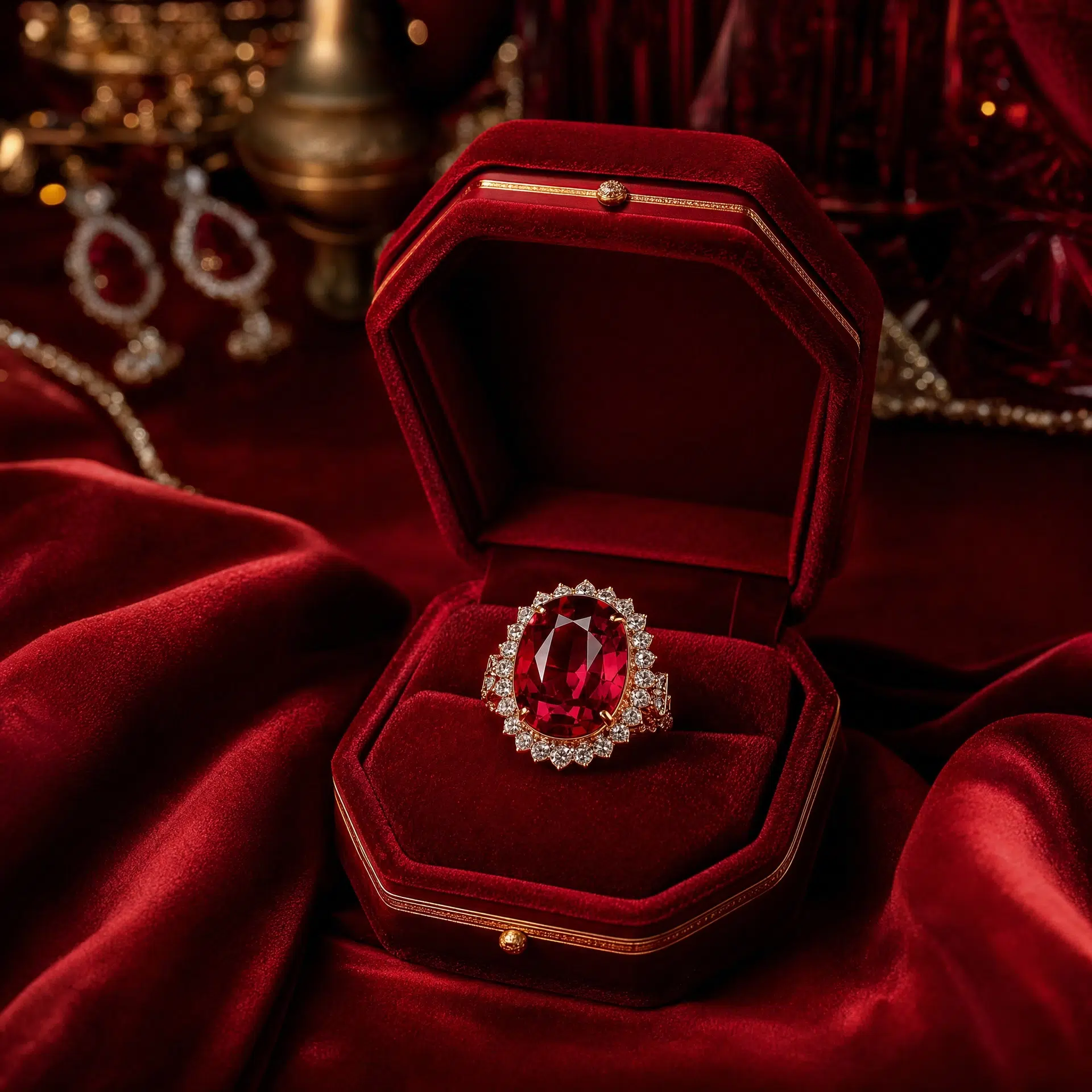 luxury ruby ring with diamonds. Vecteezy-medium luxury ruby ring with diamonds. Vecteezy-medium