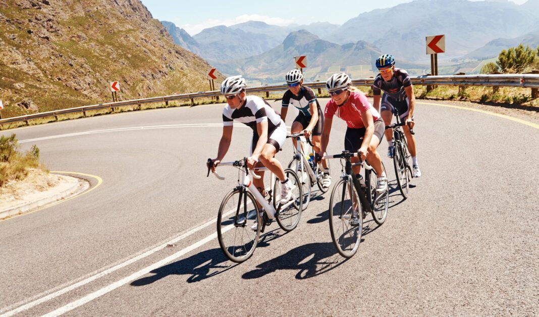 Working out and cycling. Image by Getty Images via unsplash