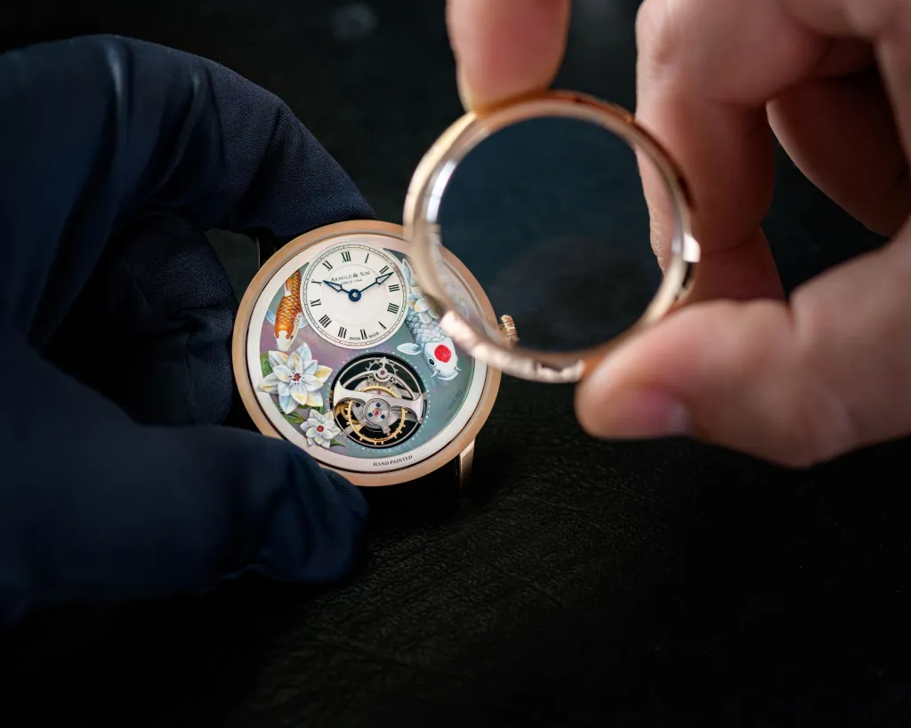 Arnold & Son Ultrathin Tourbillon Koi Arnold & Son Ultrathin Tourbillon Koi