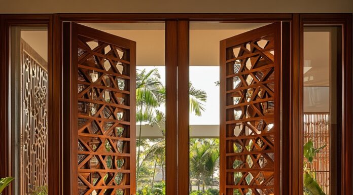 Delightful Doors – 5 Tips For Transforming Your Property Portals Elegant Wooden Doors. Photo via StockCake