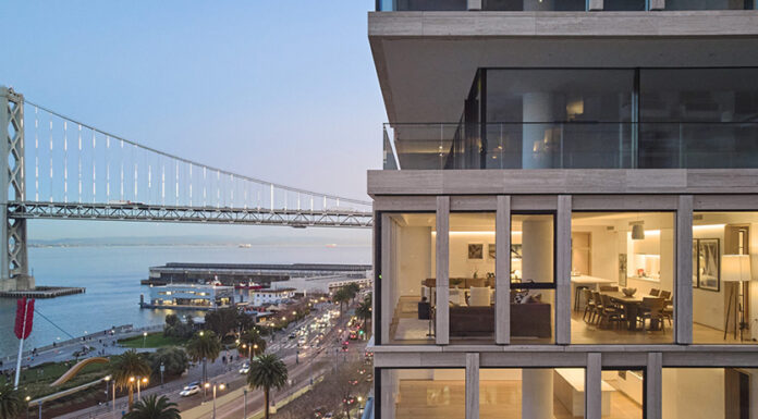 One Steuart Lane: San Francisco’s Ultra-Luxury Waterfront Condos One Steuart Lane. Photo source Dave Burk @ SOM 4
