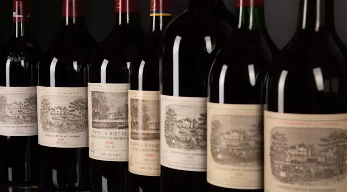 Légende Wines: A Taste of Bordeaux’s Timeless Allure Prestigious collection of Château Lafite Rothschild vintage Bordeaux wines, reflecting the timeless artistry and legacy of French viticulture.