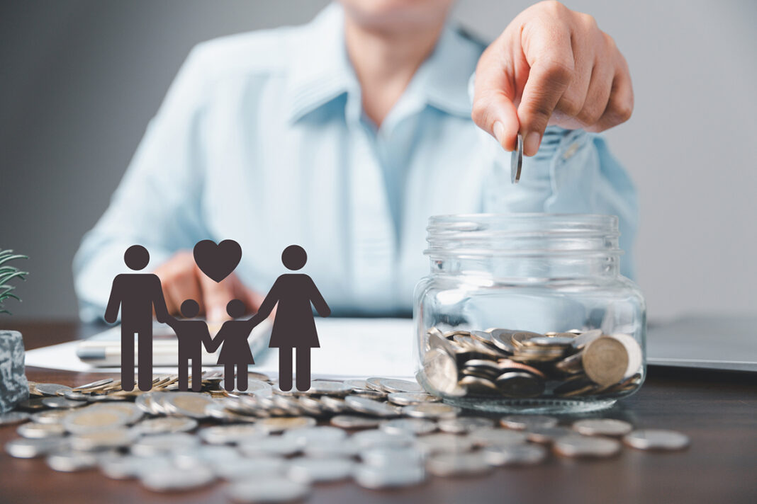 A man in his 30s saving for life insurance A man in his 30s saving for life insurance