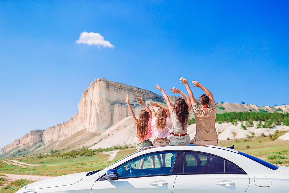 Traveling in America by Car