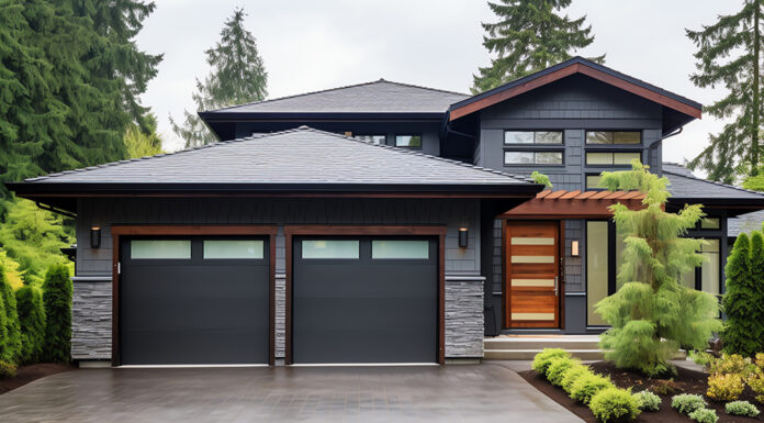 4 Most Common Garage Door Problems beautiful garage doors on a house