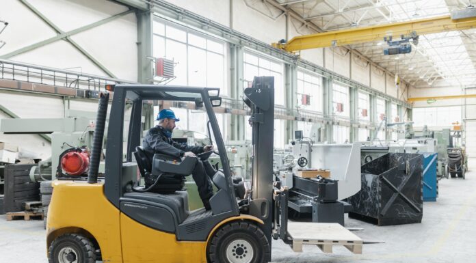 What To Look For When Buying Second-hand Industrial Equipment Forklift, industrial equipment. Photo by Getty images via unsplash