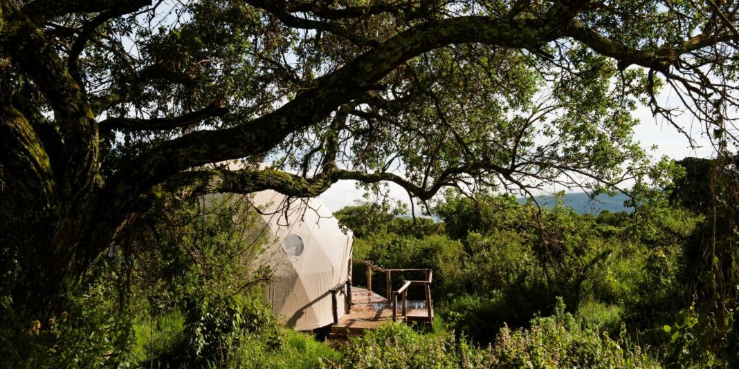 The Highlands Camp Dome.