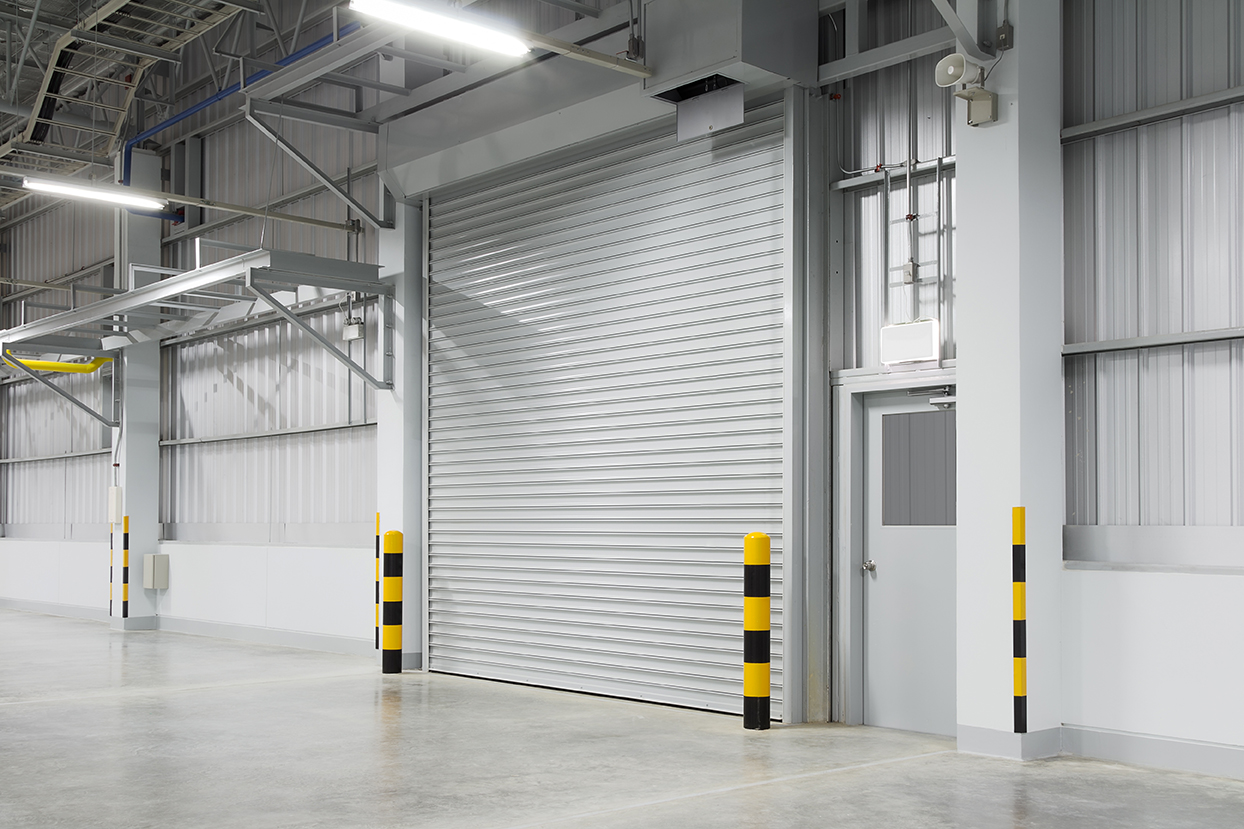 Industrial moden doors. photo by DiffR via adobe