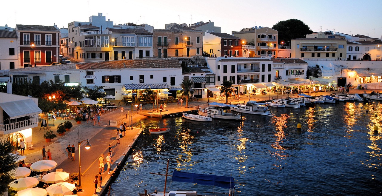 Small Harbor in the island of Menorca. Image by Lutz Hirschmann from Pixabay