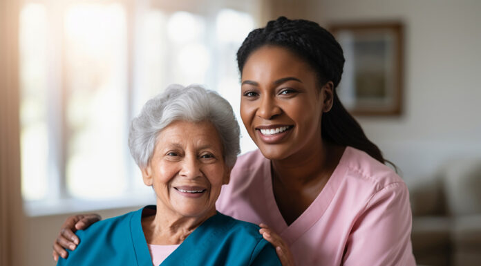Understanding the Responsibilities of a Caregiver female nurse with older patient or caregiver. Photo via freepik