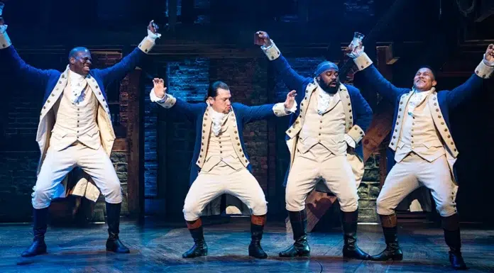 4 Reasons Why You Have To Go See Hamilton In NY! 3 Hamilton. Photo source New York Theatre Guide