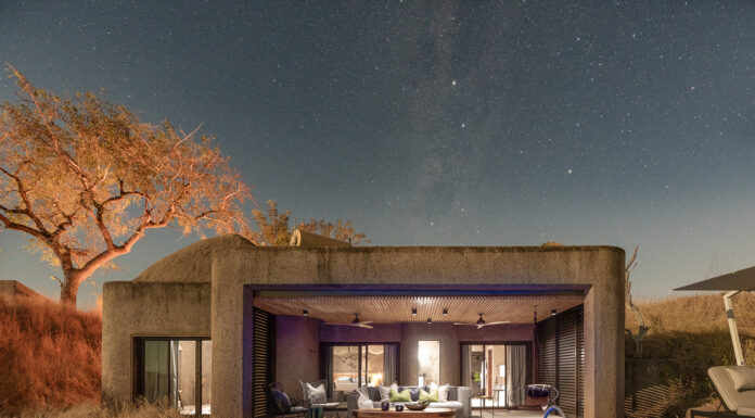Sabi Sabi Earth Lodge, Sophisticated Modern Marvel Earth Lodge Lux Suite Exterior