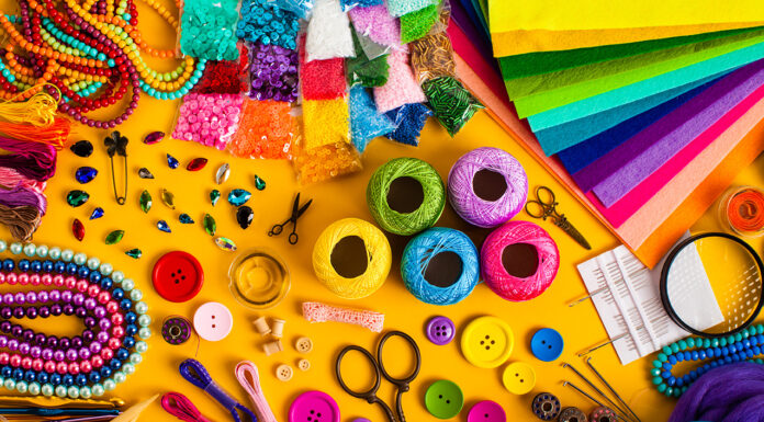 Learn How to do Scrapbooking, A Fantastic Hobby To Take Up When You Have Spare Time scrapbooking materials to get started. Photo via Adobe Free Stock Images