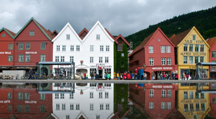 A Scandinavian adventure in Bergen You Don’t Want to miss large-Bryggen the old wharf of Bergen- courtesy Øyvind Heen + VisitNorway.com